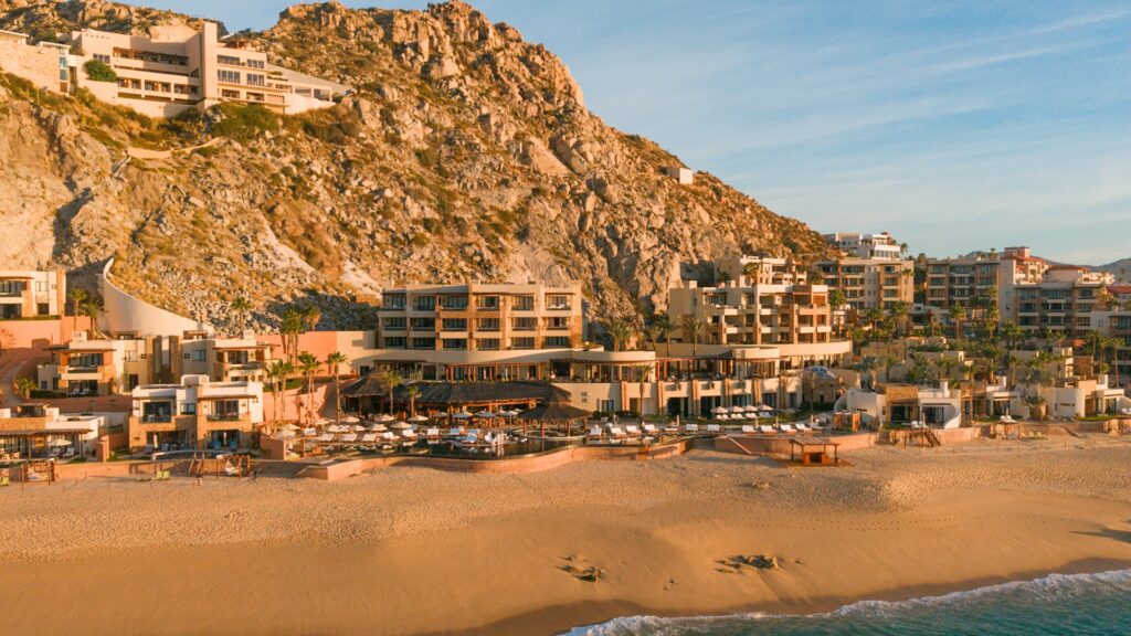 waldorf astoria los cabos pedregal htoel and beach view