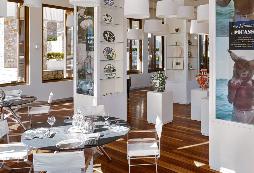 Minotaur Restaurant at Grecotel's Corfu Imperial