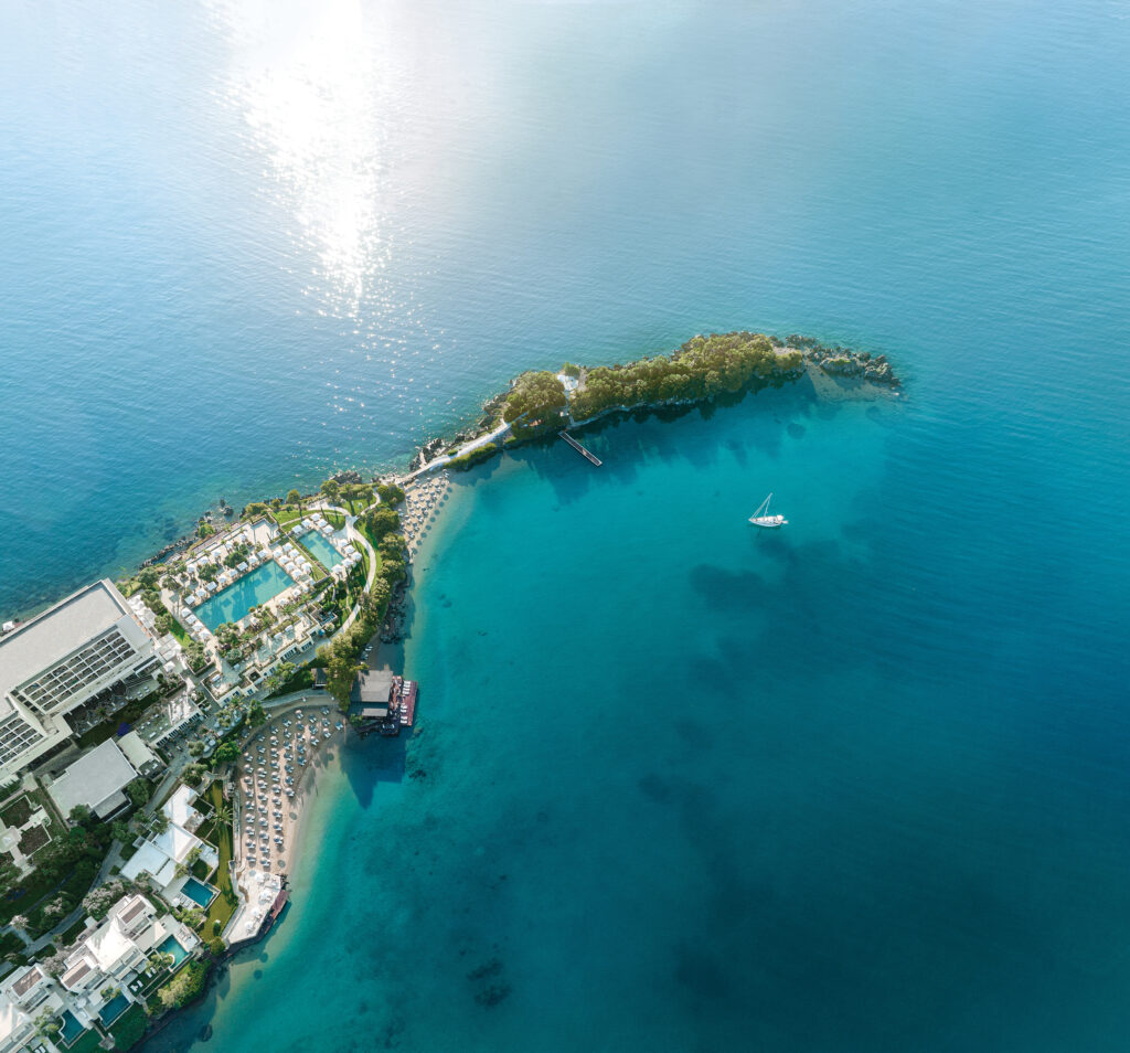 Corfu Imperial aeriel view